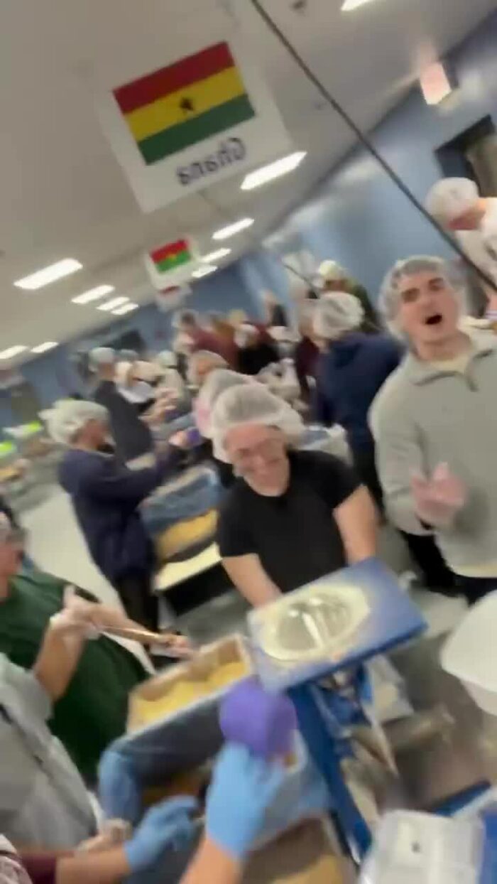 Volunteering at Feed My Starving Children