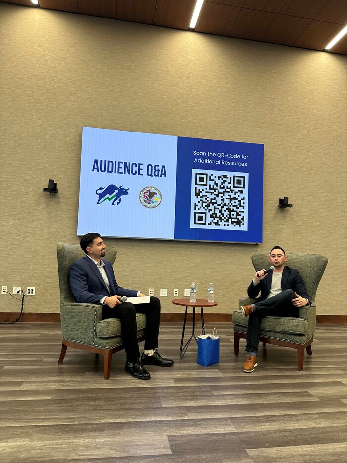 Audience Q&A with Joe Aguilar